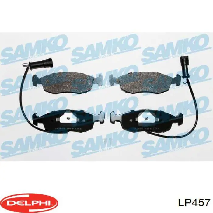 Колодки Delphi LP457 цена, от 17.97 USD