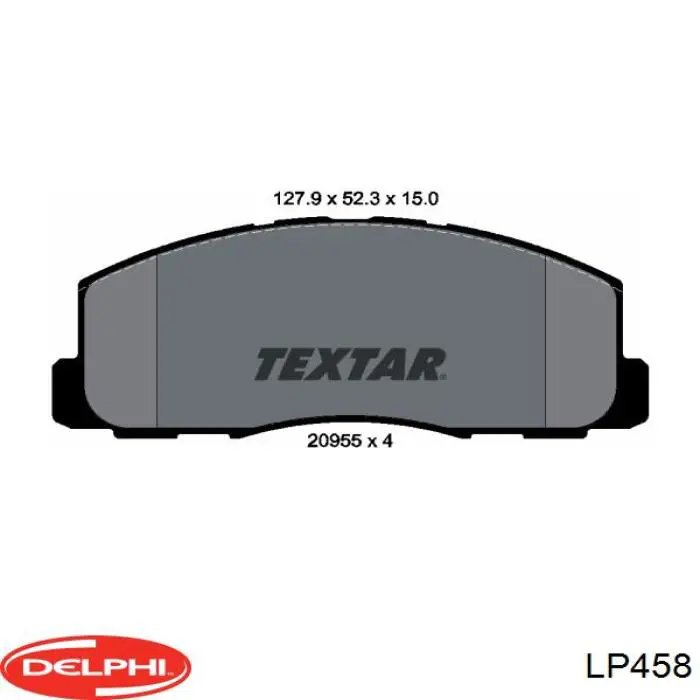 Колодки Delphi LP458 цена, от 16.16 USD