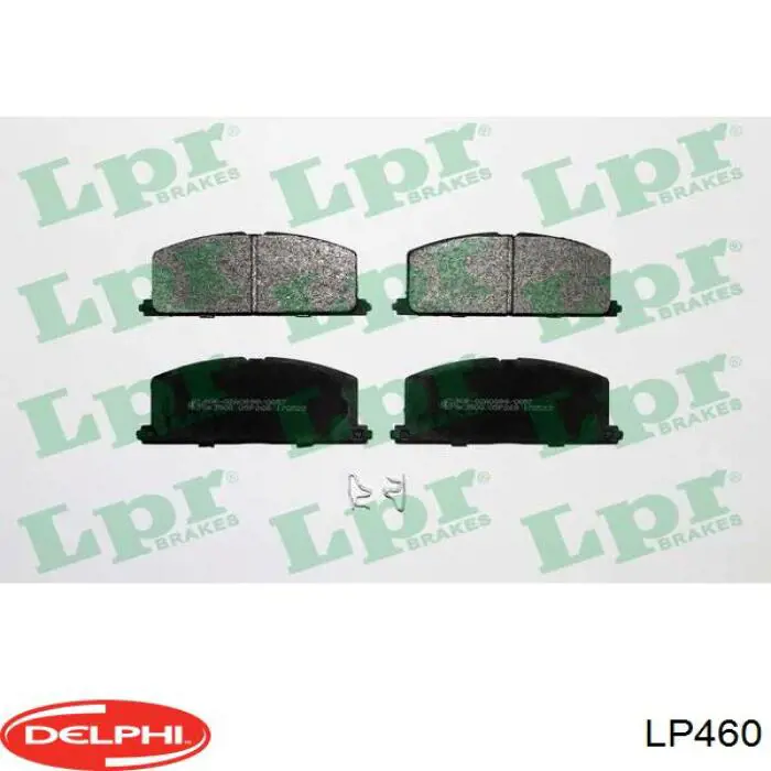 Колодки Delphi LP460 цена, от 14.78 USD