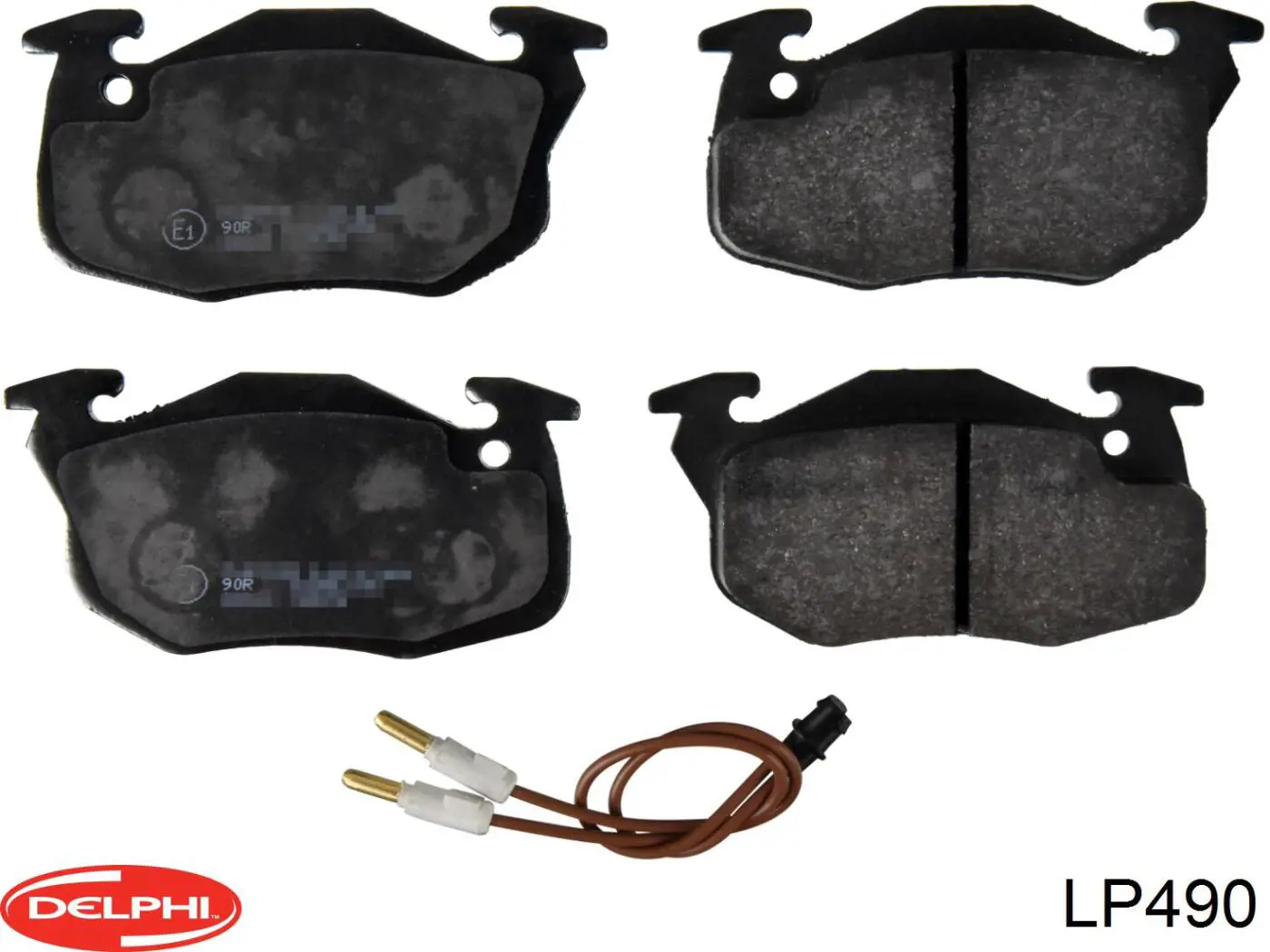 Колодки Delphi LP490 цена, от 16.55 USD