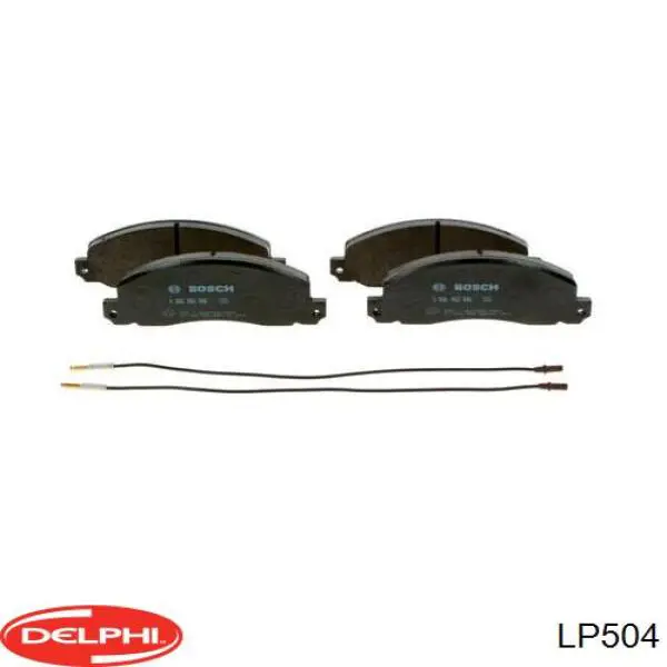 Колодки Delphi LP504 цена, от 23.64 USD