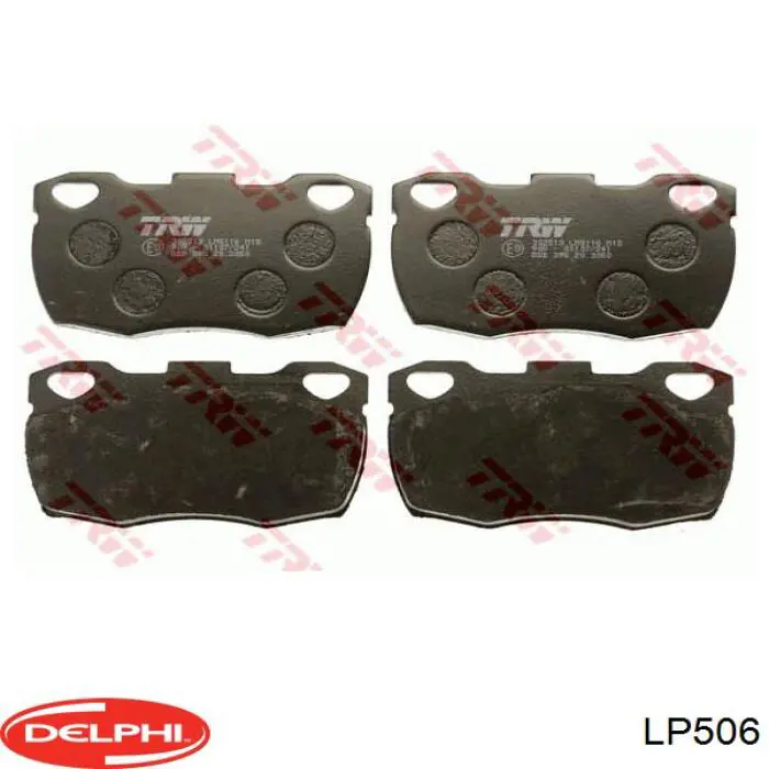 Тормозные колодки Delphi LP506
