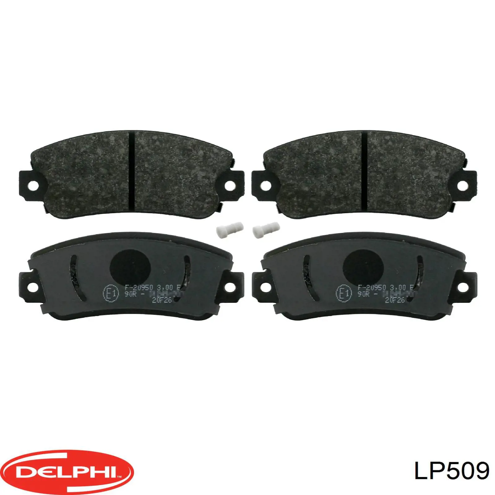 Колодки Delphi LP509 цена, от 13.65 USD