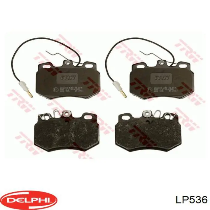 Колодки Delphi LP536 цена, от 14.45 USD