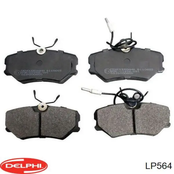 Колодки Delphi LP564 цена, от 13.82 USD