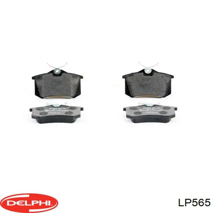 Задние тормозные колодки LP565 Delphi