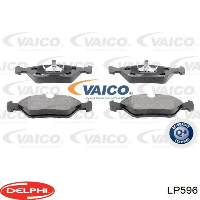 Купить LP596 Delphi Колодки тормозные