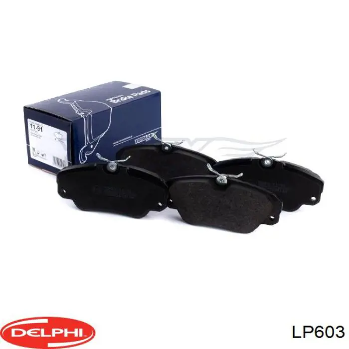 Колодки Delphi LP603 цена, от 18.98 USD