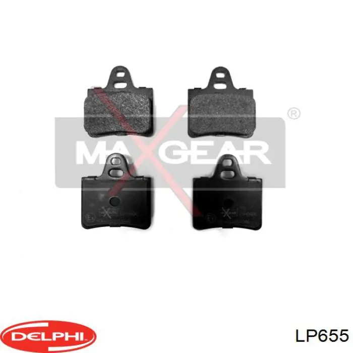 Колодки дисковые  Delphi LP655 цена, от 13.04 USD