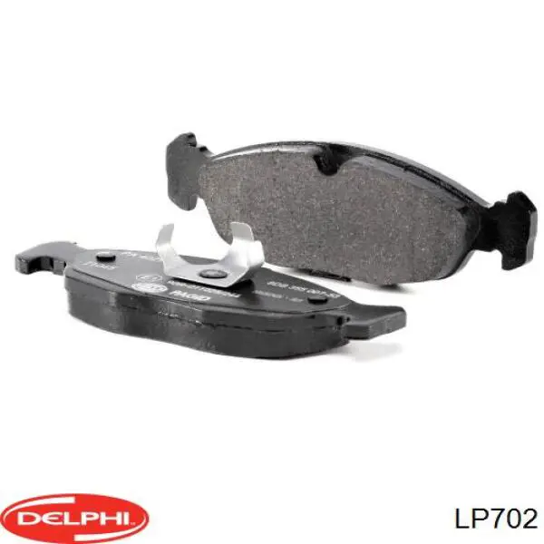 Передние тормозные колодки LP702 Delphi
