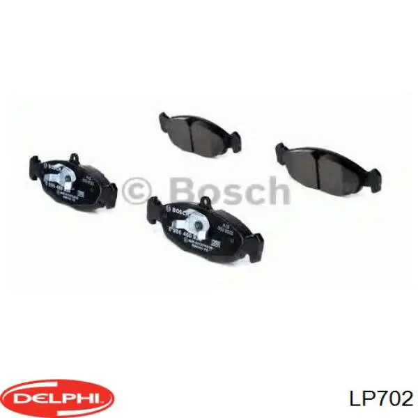 Колодки Delphi LP702 цена, от 14.26 USD