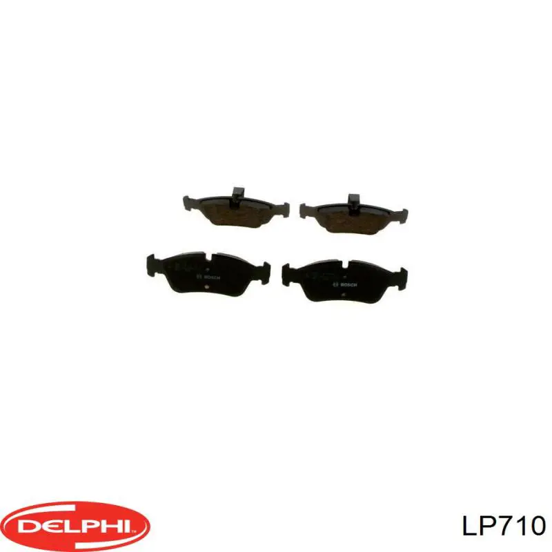 Колодки Delphi LP710 цена, от 15.76 USD