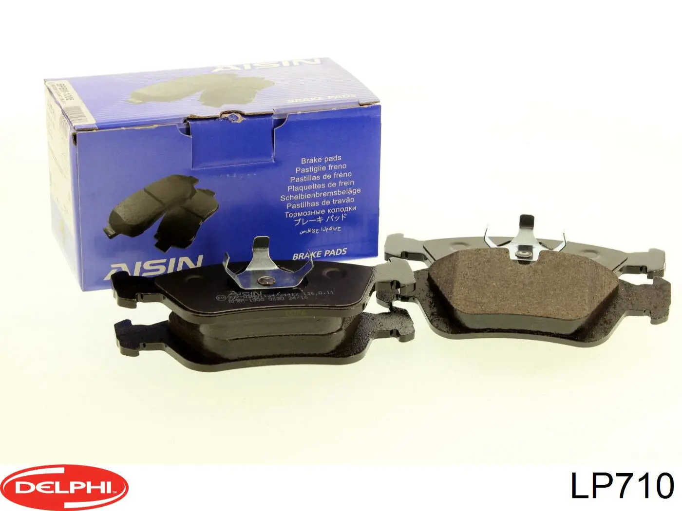 Купить LP710 Delphi Колодки тормозные