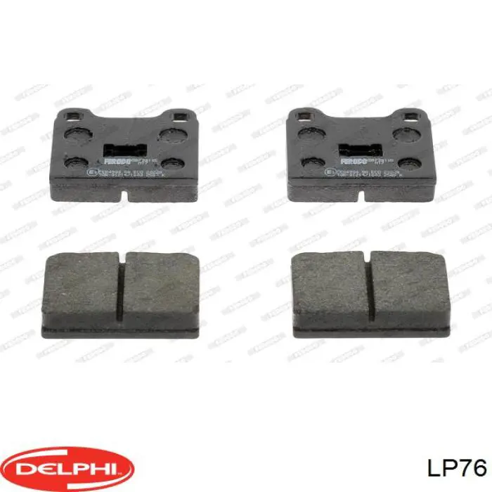 Колодки Delphi LP76 цена, от 12.47 USD