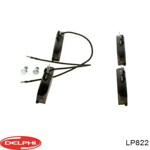 Купить LP822 Delphi Колодки тормозные