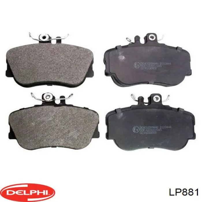 Колодки Delphi LP881 цена, от 29.08 USD