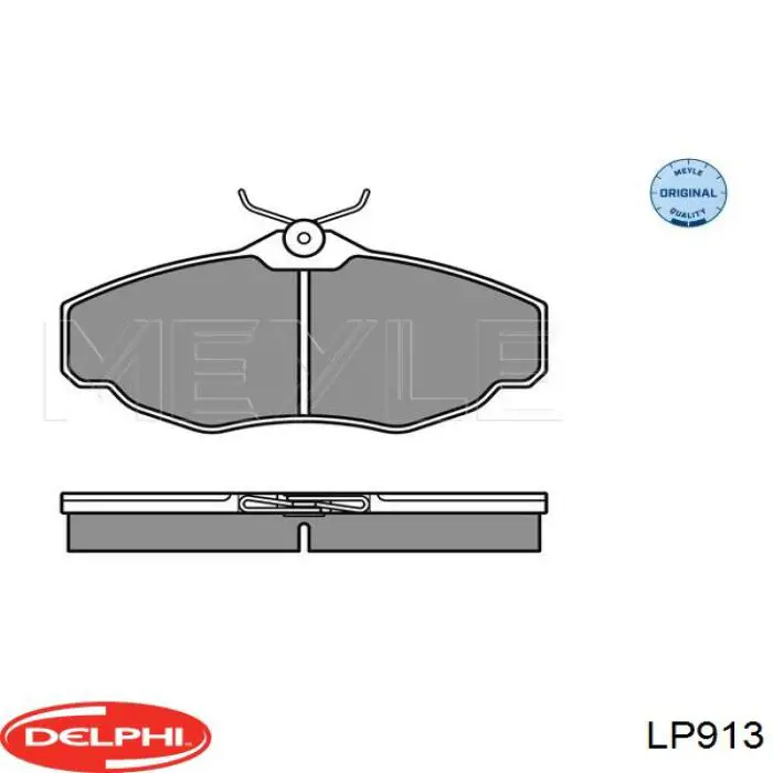Колодки Delphi LP913 цена, от 46.80 USD