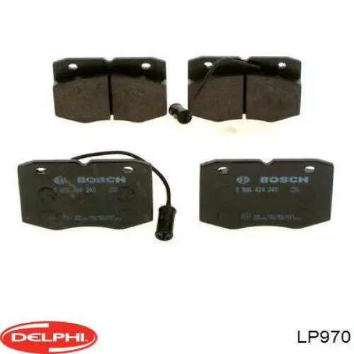 Колодки Delphi LP970 цена, от 16.58 USD