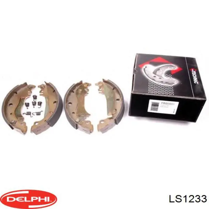 Compre LS1233 Delphi Sapatas do freio traseiras de tambor
