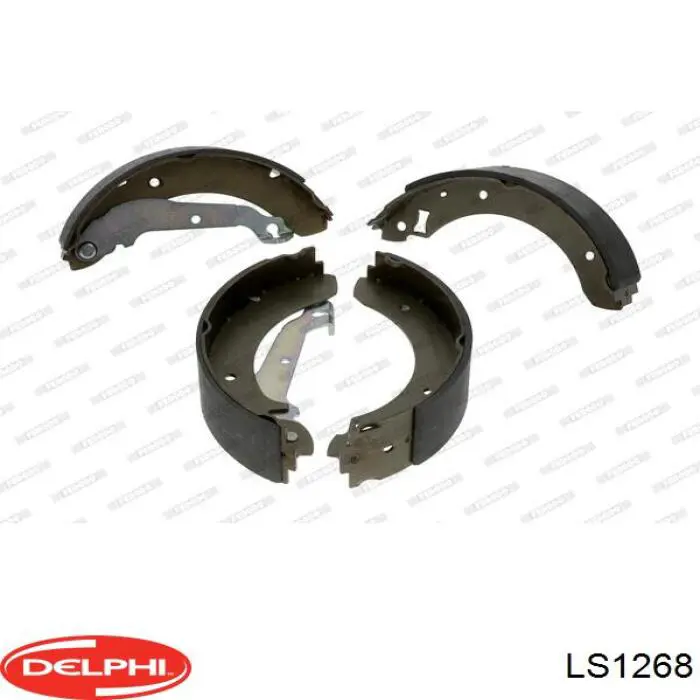 Тормоза рабочие задние ножные и тормозные барабаны Delphi LS1268 цена, от 20.90 USD