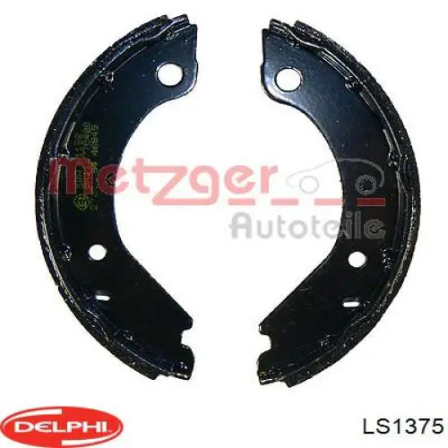 Тормозные колодки стояночного тормоза Delphi LS1375 цена, от 17.24 USD