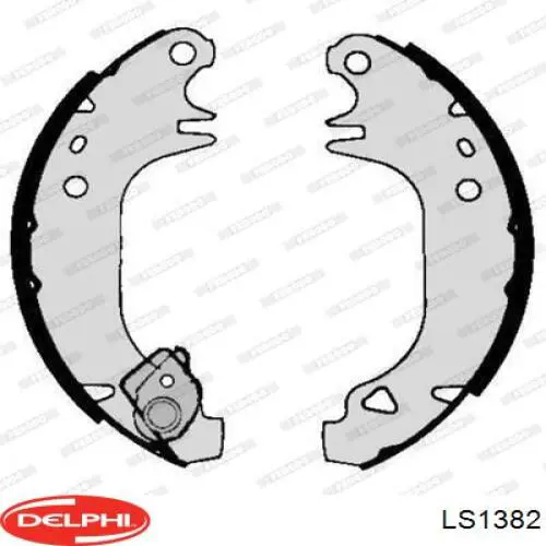 Задние барабанные колодки LS1382 Delphi