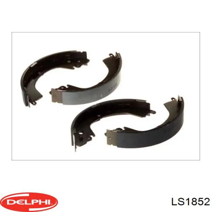 LS1852 Delphi колодки тормозные задние барабанные