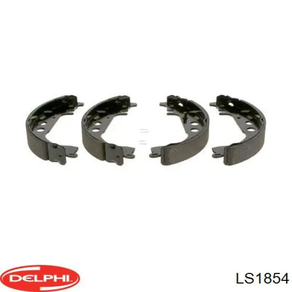 Тормоза рабочие задние ножные и тормозные барабаны Delphi LS1854 цена, от 15.80 USD