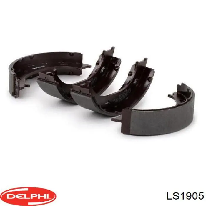 Тормозные колодки стояночного тормоза Delphi LS1905 цена, от 17.24 USD