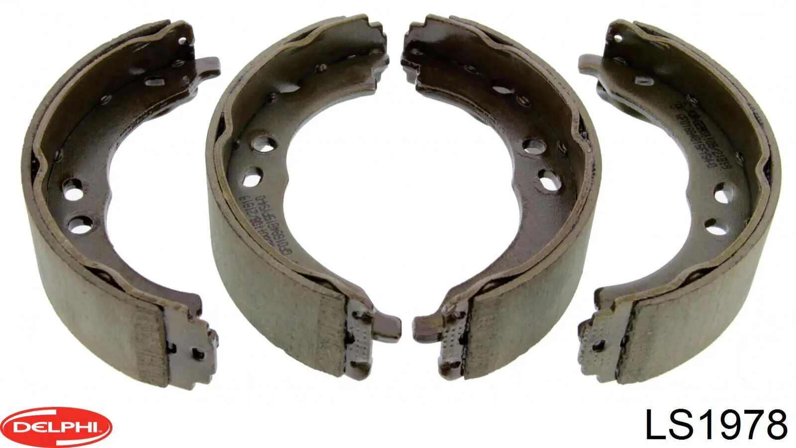 Колодки ручника LS1978 Delphi
