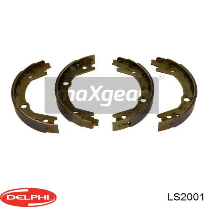 Compre LS2001 Delphi Sapatas do freio de estacionamento