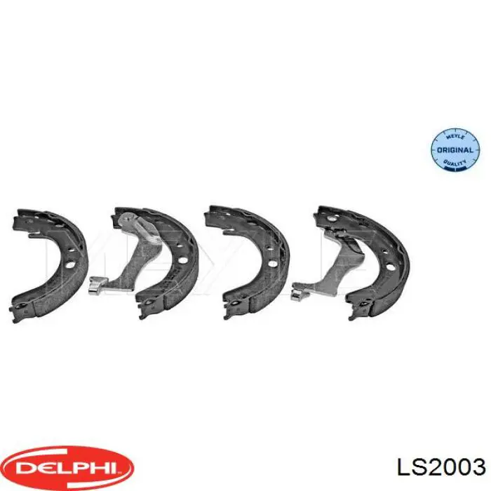 Тормоза рабочие задние ножные и тормозные барабаны Delphi LS2003 цена, от 27.02 USD