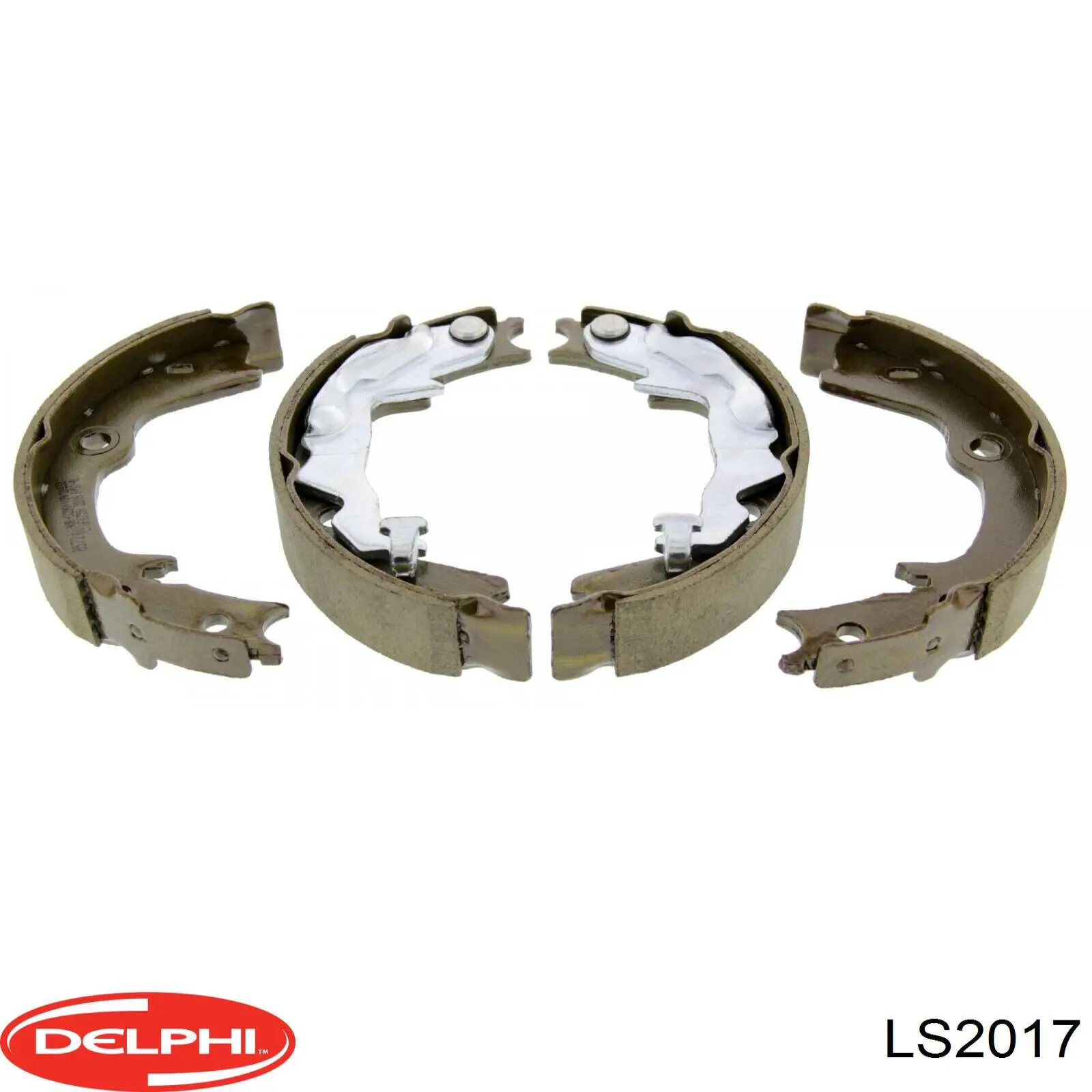 Тормозные колодки стояночного тормоза Delphi LS2017 цена, от 19.62 USD