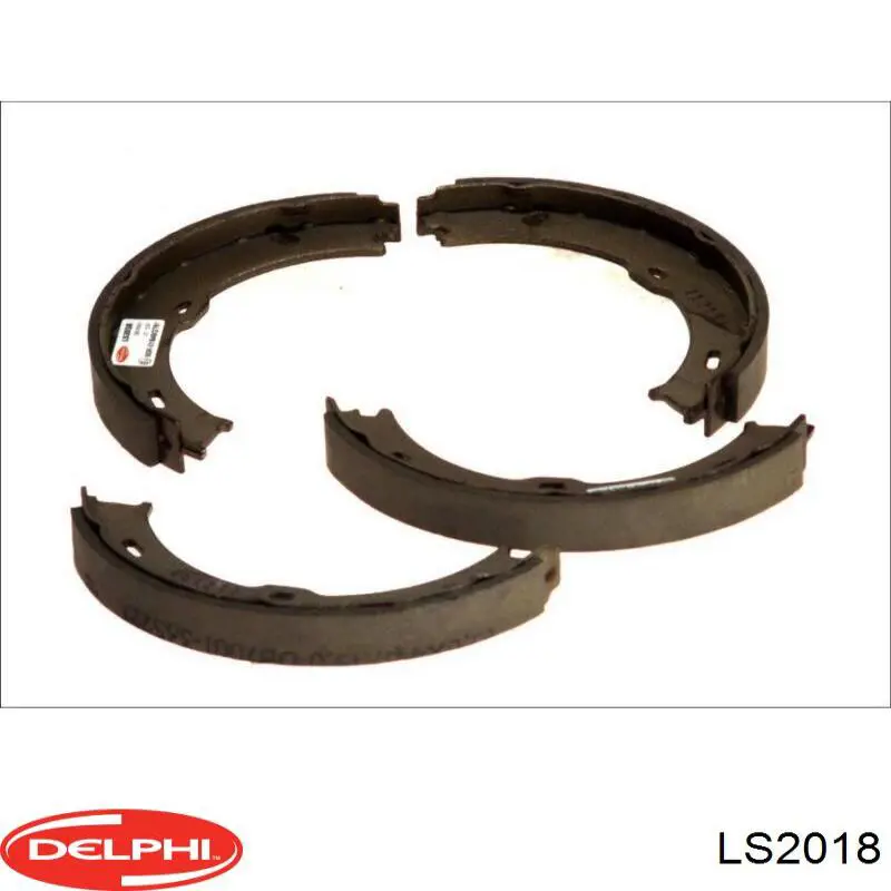 LS2018 Delphi Тормозные колодки ручника