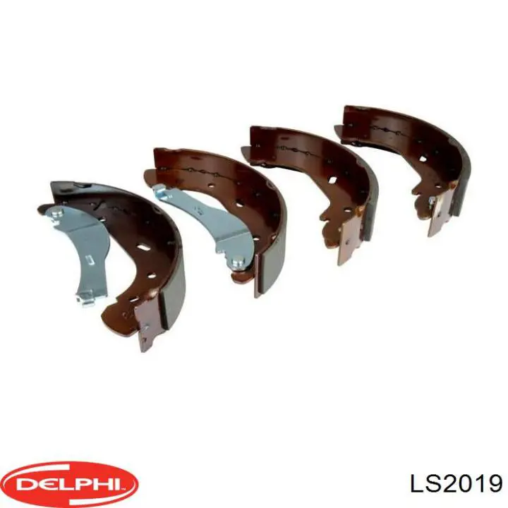 Тормоза рабочие задние ножные и тормозные барабаны Delphi LS2019 цена, от 51.14 USD