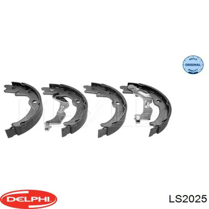 LS2025 Delphi Тормозные колодки ручника