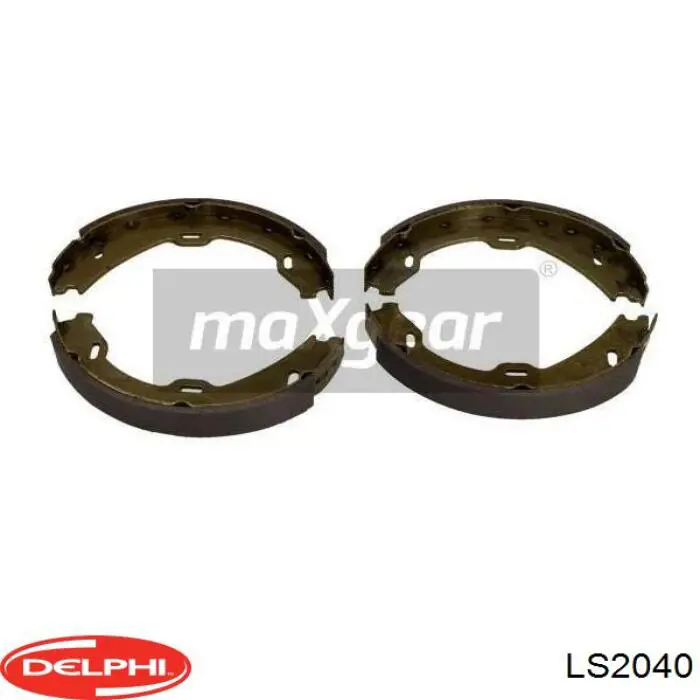 Тормозные колодки стояночного тормоза Delphi LS2040 цена, от 24.72 USD