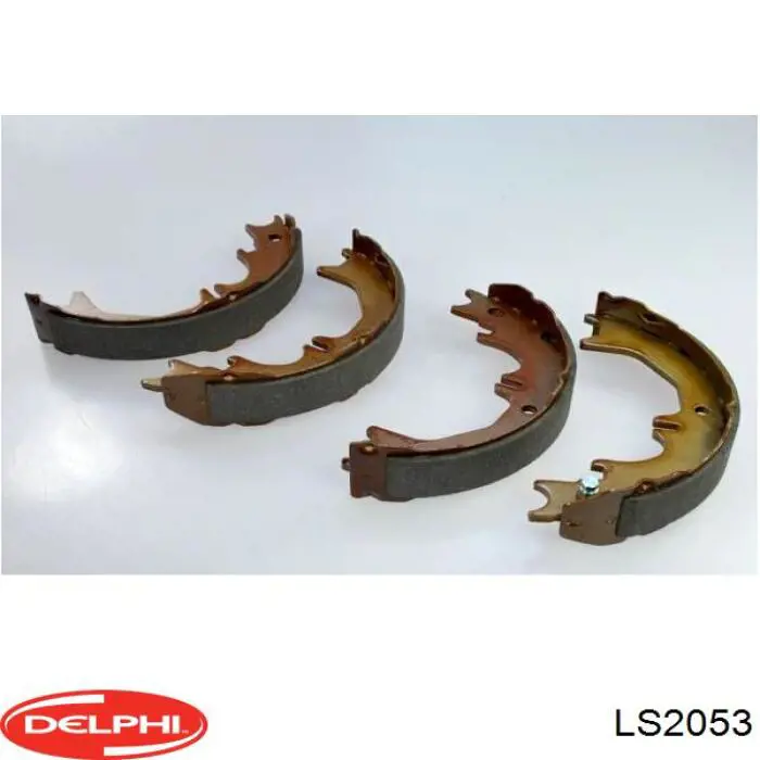 Тормозные колодки стояночного тормоза Delphi LS2053 цена, от 24.02 USD