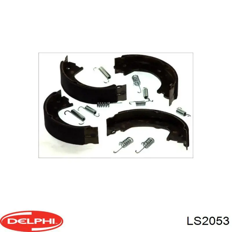Колодки ручника LS2053 Delphi