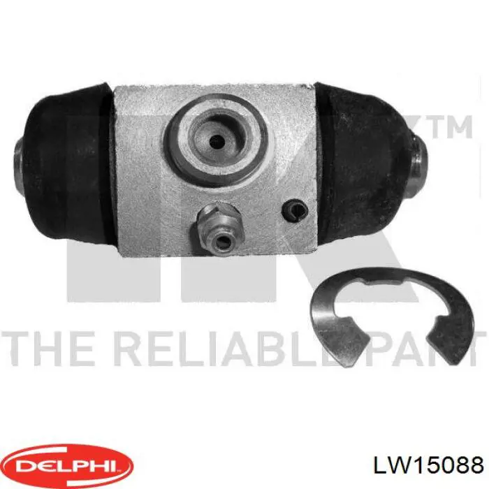 LW15088 Delphi цилиндр тормозной колесный рабочий задний