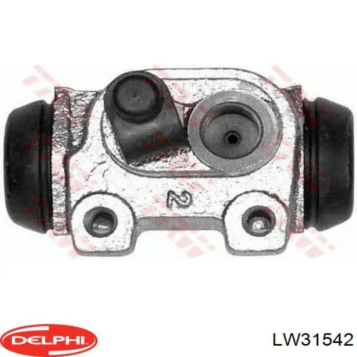 LW31542 Delphi цилиндр тормозной колесный рабочий задний