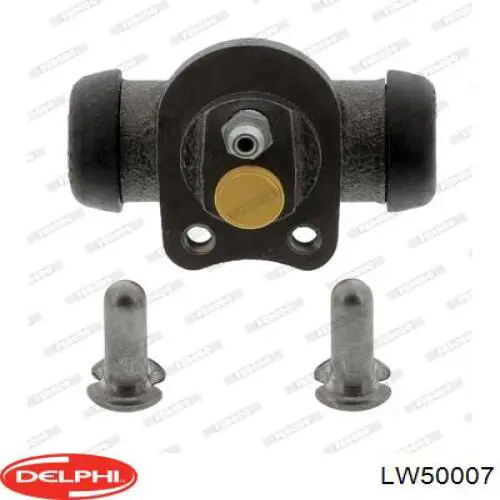 LW50007 Delphi цилиндр тормозной колесный рабочий задний