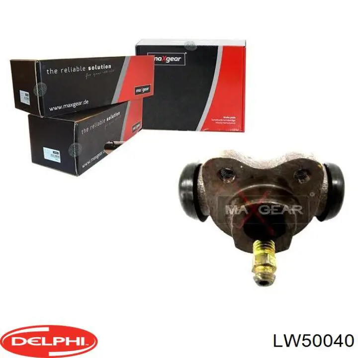 LW50040 Delphi цилиндр тормозной колесный рабочий задний