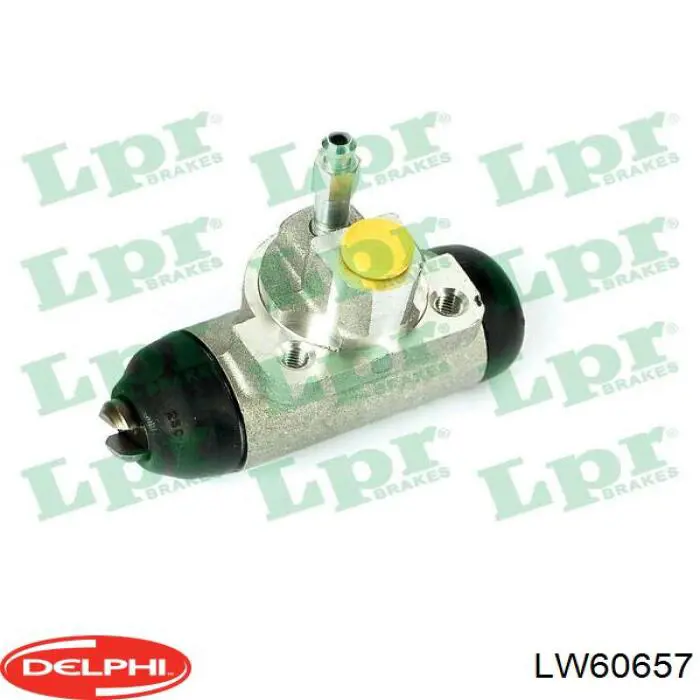 LW60657 Delphi цилиндр тормозной колесный рабочий задний