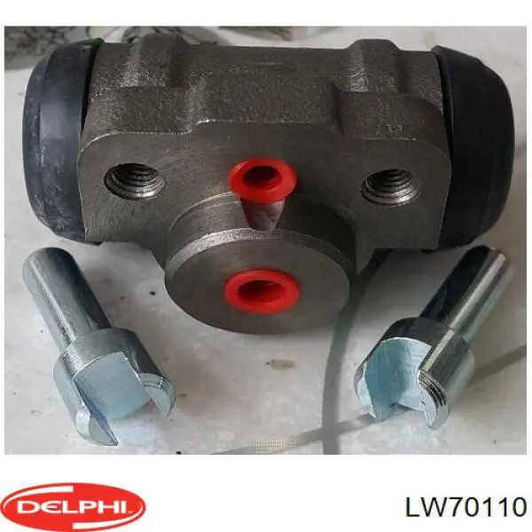 LW70110 Delphi цилиндр тормозной колесный рабочий задний