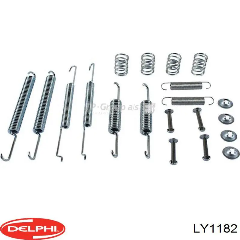 Купить LY1182 Delphi Ремкомплект тормозных колодок