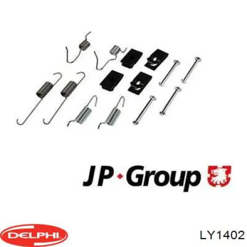 LY1402 Delphi ремкомплект тормозных колодок