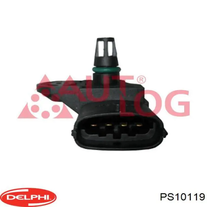 PS10119 Delphi sensor de pressão no coletor de admissão, map