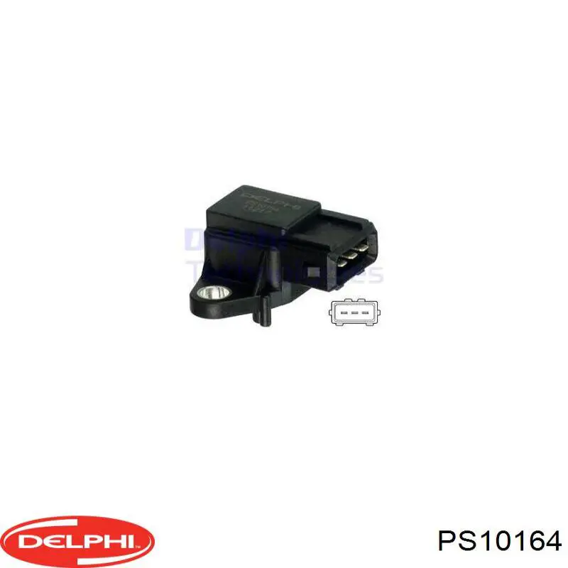 Sensor De Presion Del Colector De Admision PS10164 Delphi