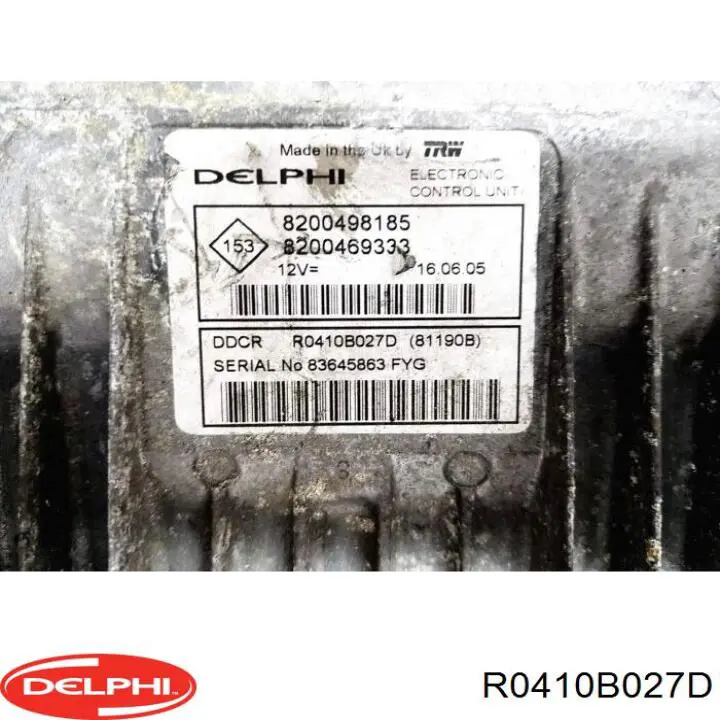  R0410B027D Delphi